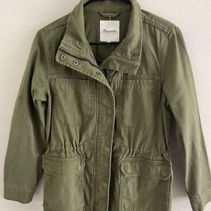 Almost new Madewell Green Dispatch Jacket.